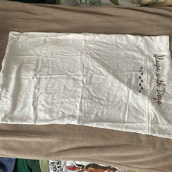 Faceplant Bamboo, Embroidered pillowcase, queen size - Picture 2 of 8